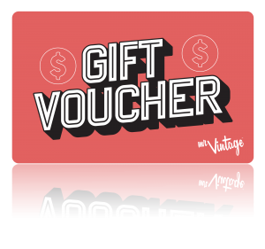 Mr Vintage Gift Voucher