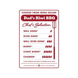 Dad's BBQ Outdoor Sign