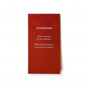 Alternative view of Yeah Nah Air Freshener