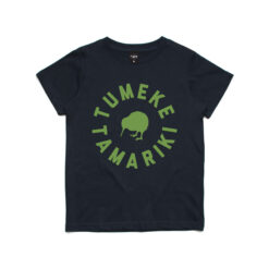 Tumeke Tamariki Kids T-shirt Navy