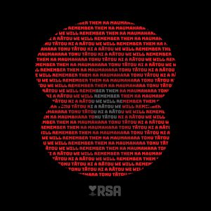 Alternative view of RSA Gradient Poppy Women’s T-Shirt Black