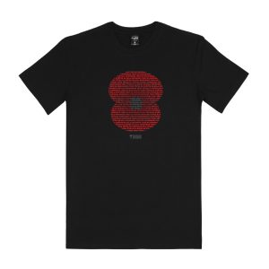 RSA Gradient Poppy Men’s T-Shirt Black