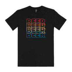 BBBEER Bright Men’s Black T-shirt