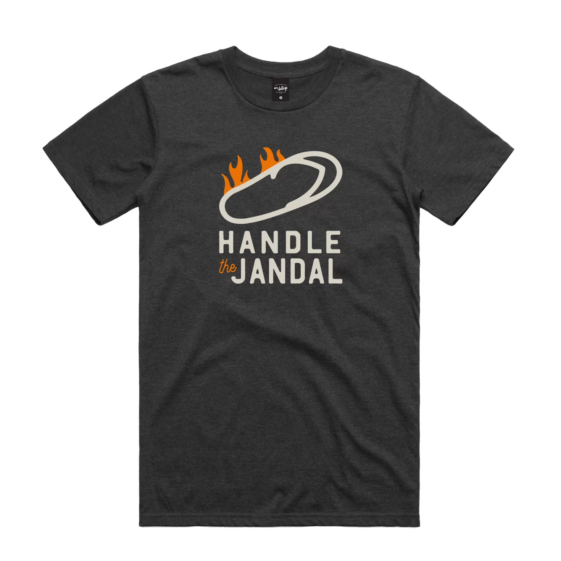 Handle the Jandal Men’s Asphalt T-shirt