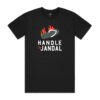 Men’s Handle the Jandal T-shirt Black