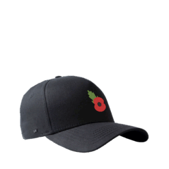 RSA Honour 5 Panel Cap Black