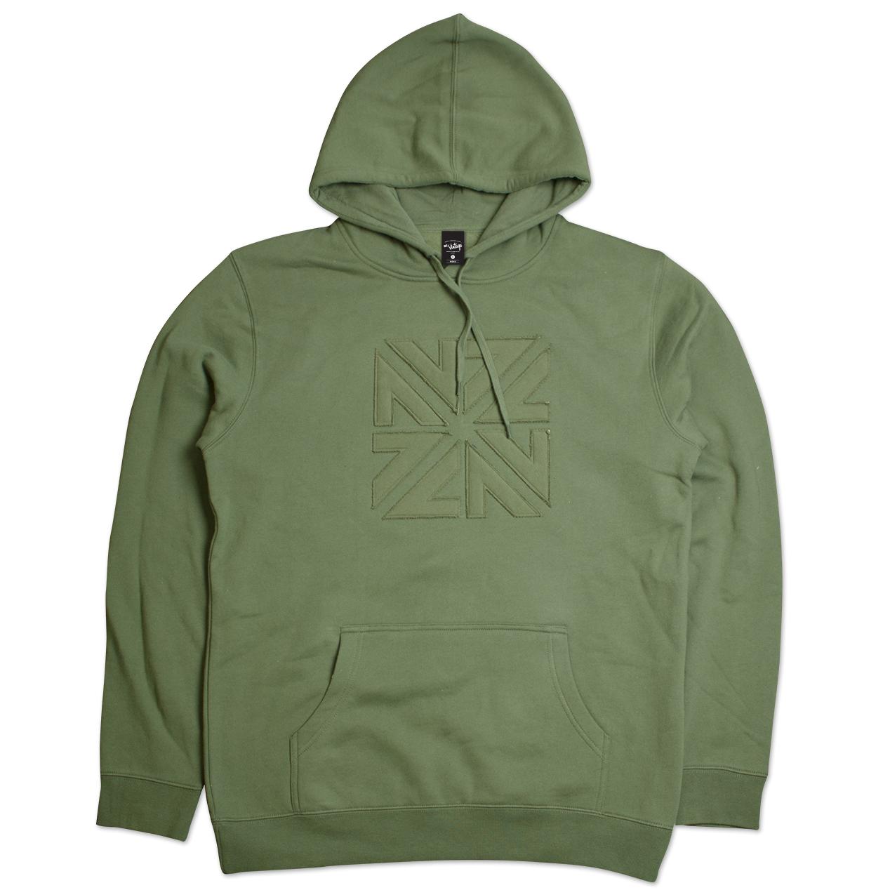 vintage green hoodie