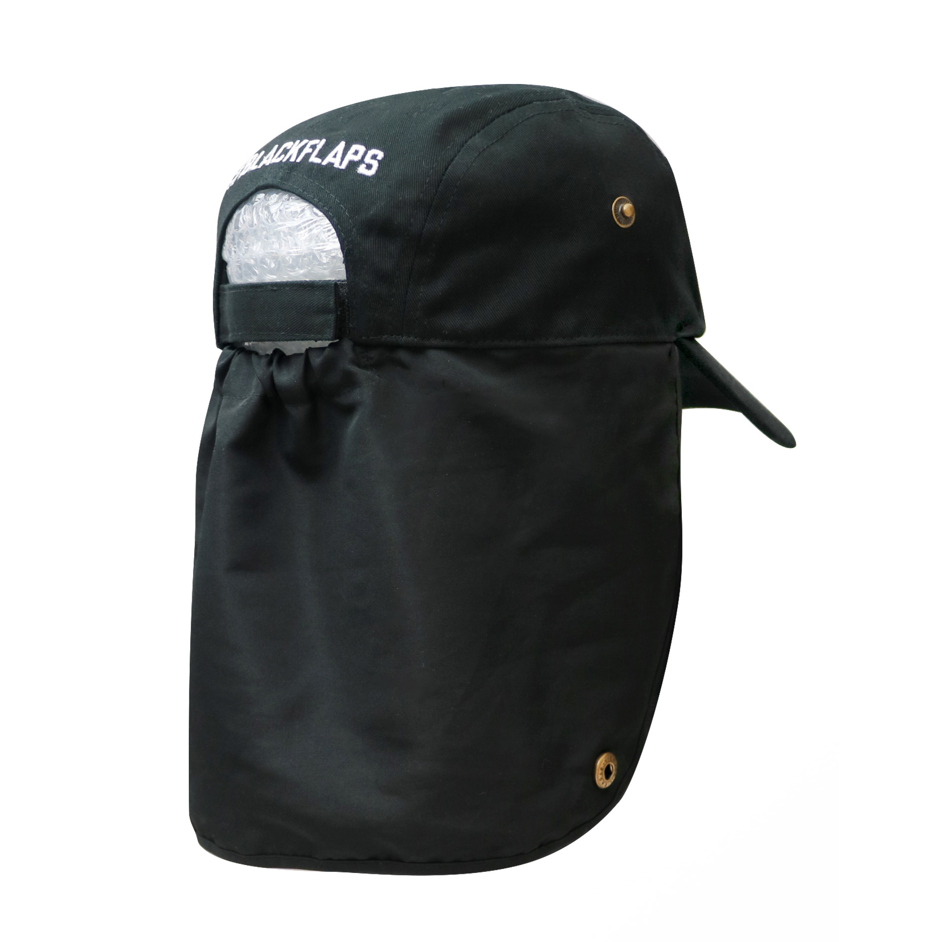 Black Flaps Cap - Mr Vintage New Zealand